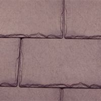Amethyst lightweight roof tile sample