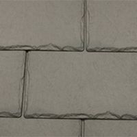 Slate lightweight roof tile sample