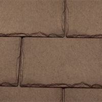 Oak lightweight roof tile sample